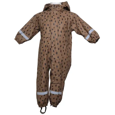 Overall (Brown) from MyWear Baby Polyester, Polyurethane