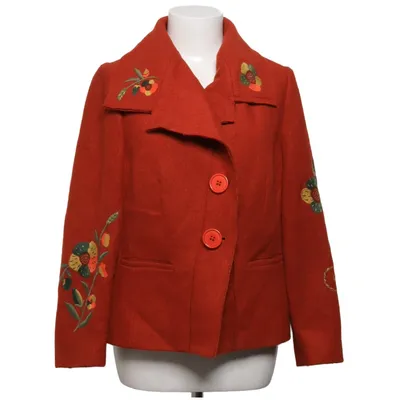 Manteau (Rouge, Multicolore) de Nienhaus Polyester, Laine