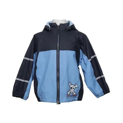 Regnjacka (Blå, Svart) från Walking Kids Polyester, Polyuretan