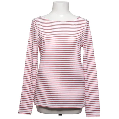 Långärmad t-shirt (Vit, Röd) från Craghoppers Bomull, Elastan, Polyester