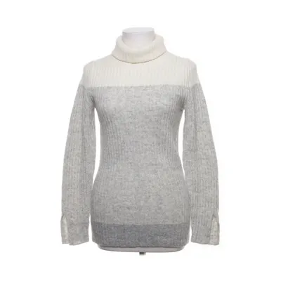 Turtleneck (Grå, Hvid) fra Banana Republic Merinould, Nylon, Polyester