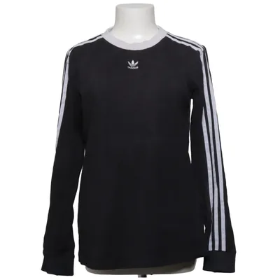 Langarmshirt (Schwarz, Weiß) von Adidas Originals Baumwolle, Elasthan
