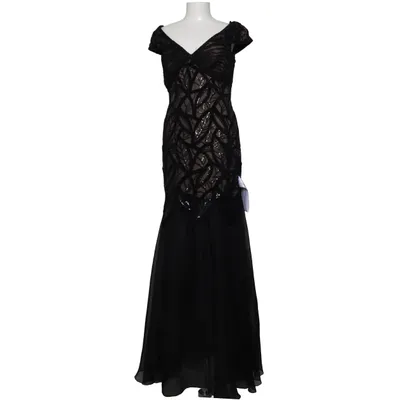 Robe de soirée (Noir, Beige) de Tadashi Shoji Polyester