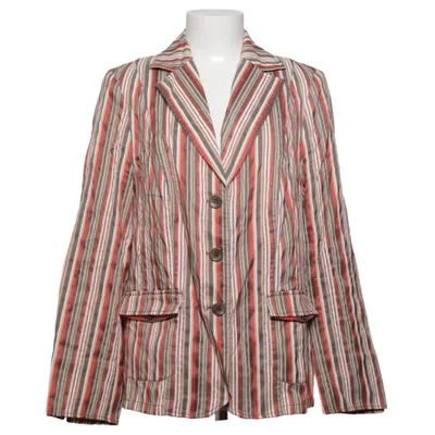 Kavaj (Röd, Beige, Grå) från Frank Walder Acetat, Bomull, Polyester