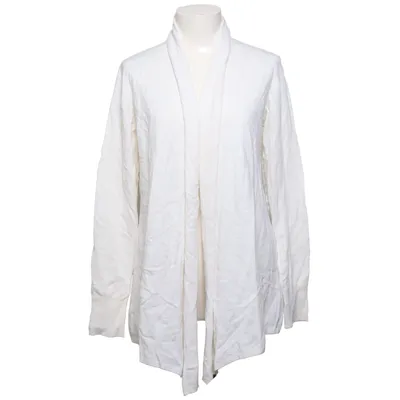 Kofta (Vit) från Ava Akryl, Polyester, Viskos, Ull