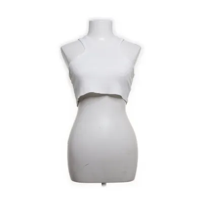 Tank Top (White) from Angelica Blick x NA-KD Cotton, Elastane