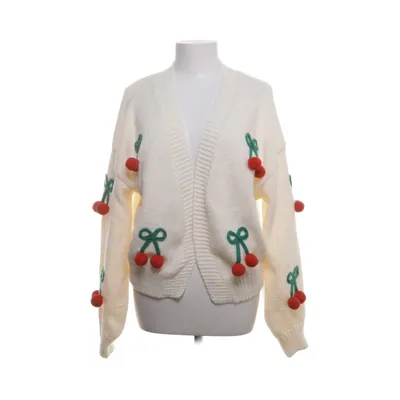 Cardigan (Beige, Multicolored) from Luzabelle