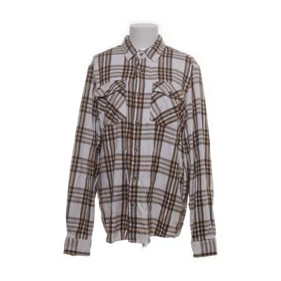 Flanellskjorta (Vit, Brun, Flerfärgad) från Brave Soul Bomull, Polyester