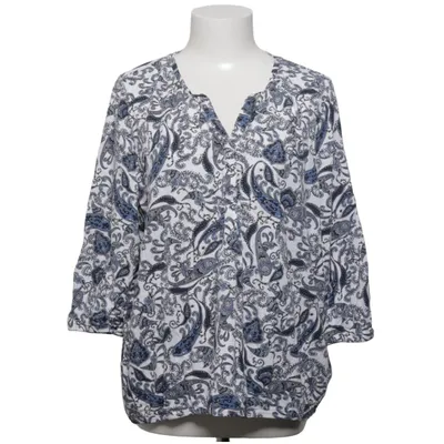 Blouse (Blanc, Bleu) de Soyaconcept Coton, Modal