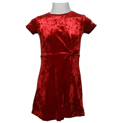 Dress (Red) from Lindex Kids Elastane, Polyester