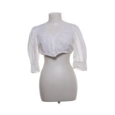 Dirndl blouse (White) from Tostmann Trachten Cotton