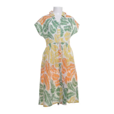 Klänning (Vit, Grön, Flerfärgad) från Boden Bomull, Linne