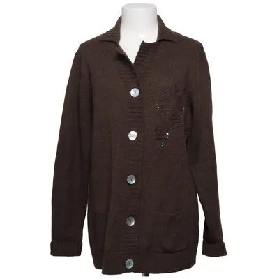 Cardigan (Bruin) van Outfit Acryl, Wol