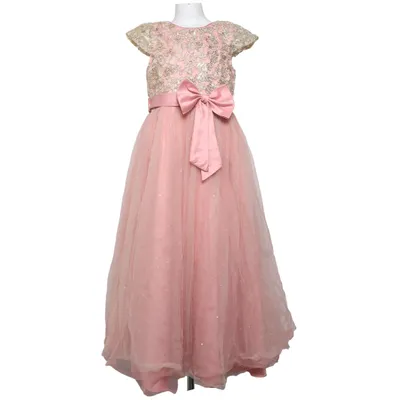 Brudnäbbsklänning (Rosa, Guldfärgad, Flerfärgad) från Shein Polyester, Viskos