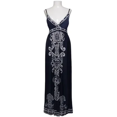 Maxi dress (Blue, White) from Thalassa Polyester