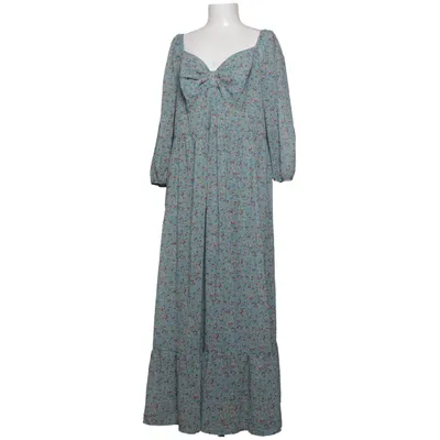 Jurk (Blauw, Meerkleurig) van Shein Curve Polyester