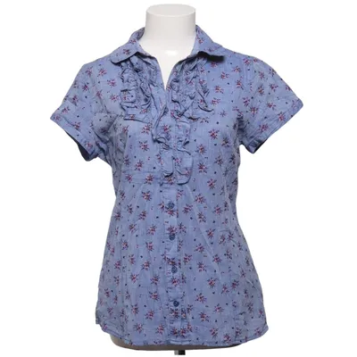 Chemise à manches courtes (Bleu, Multicolore) de Mim Coton