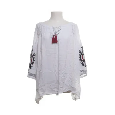 Top (Wit, Meerkleurig) van Ulla Popken Viscose