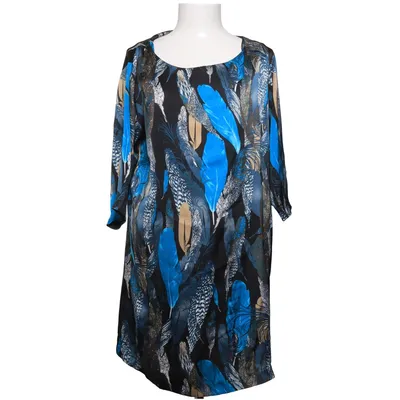 Kjole (Blå, Sort, Flerfarvet) fra Soyaconcept Polyester