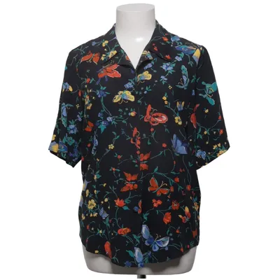 Short sleeve shirt (Black, Multicolored) from Sara Viscose