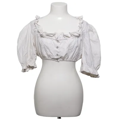 Dirndl blouse (White) from Hammerschmid Cotton