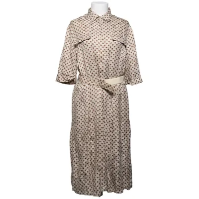 Skjortekjole (Beige, Brun) fra Peter Hahn Carat Silke, Viscose