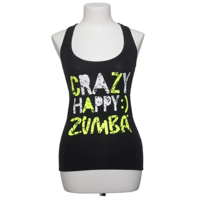 Débardeur de sport (Noir) de Zumba Wear Coton, Élasthane