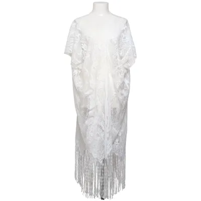 Robe de plage (Blanc) Polyester