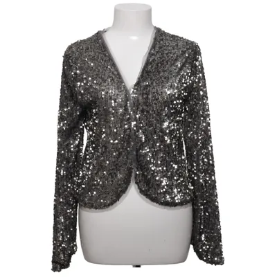 Cardigan (Gray, Silver) from Abercrombie & Fitch Polyamide