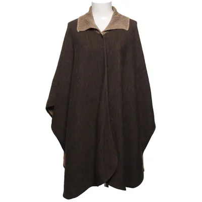 Poncho (Brown, Beige) from Intown