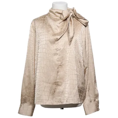 Pussy bow blouse (Beige) from Sisley Polyester
