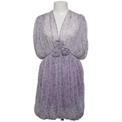 Robe (Violet, Blanc) de POIS Polyester
