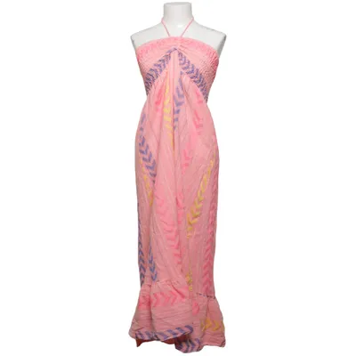 Maxikjole (Pink, Flerfarvet) fra Made in italy Bomuld, Polyester
