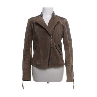 Bikerjack (Bruin) van Mango Leer, Polyester