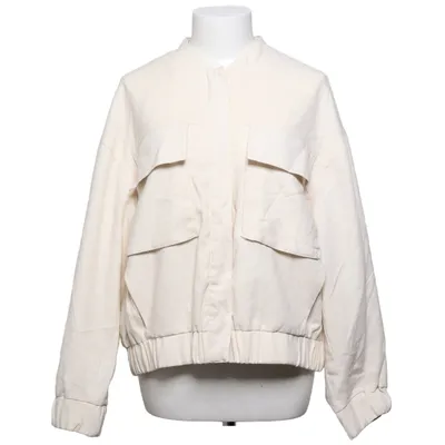 Jacket (Beige) from Sinsay Cotton, Linen, Polyester, Viscose