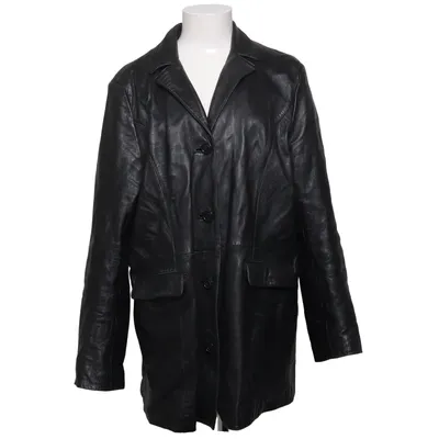 Läderjacka (Svart) från Add It Skinn, Polyester