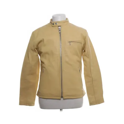 Läderjacka (Gul) från Levi Strauss & Co Nylon, Skinn