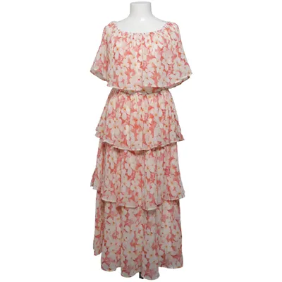 Maxi dress (Pink, White) from Stella Morgan Elastane, Polyester