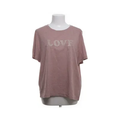 T-shirt (Rosa, Flerfärgad) från Janina Metallfiber, Polyester, Viskos