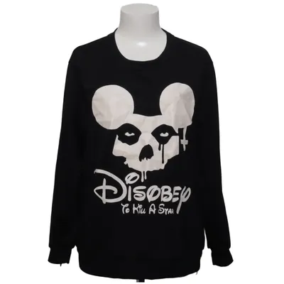 Sweatshirt (Black, White) from Style
