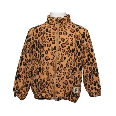 Fleece jacket (Brown, Black) from Mini Rodini Recycled polyester