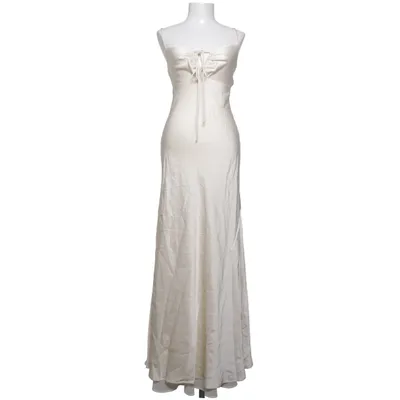 Långklänning (Beige) från Mango Acetat, Polyester, Viskos