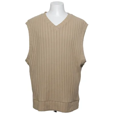 Pull sans manches (Beige) de Collusion Acrylique, Coton, Polyamide, Polyester, Viscose