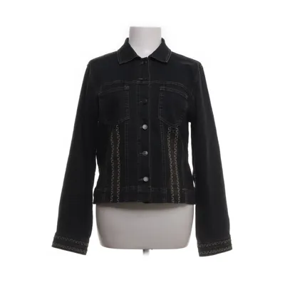 Denim jacket (Black, Blue) from Ze-Ze Cotton, Elastane