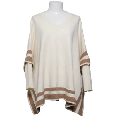 Pull-over (Blanc, Beige) de Luzabelle Acrylique, Coton, Polyamide, Polyester, Laine