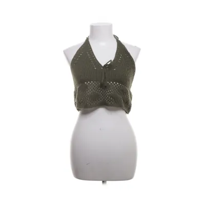 Crop top (Groen) van Romwe Polyester
