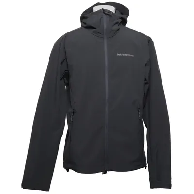 Softshelljacka (Grå) från Peak Performance Elastan, Polyester, Polyuretan