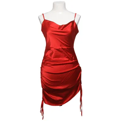 Cocktailjurk (Rood) van Missguided Petite Elastaan, Polyester