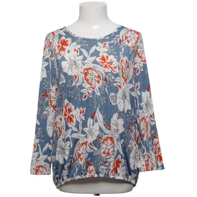 Blouse (Bleu, Blanc, Rouge) de Sara Louise Élasthane, Polyester