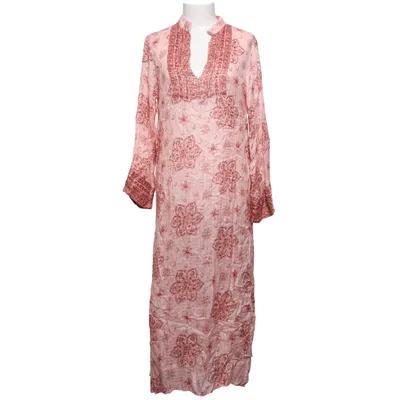 Långklänning (Rosa, Flerfärgad) från Zara Metallfiber, Polyester, Viskos